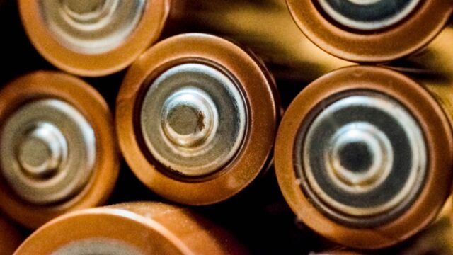 close up photo of batteries